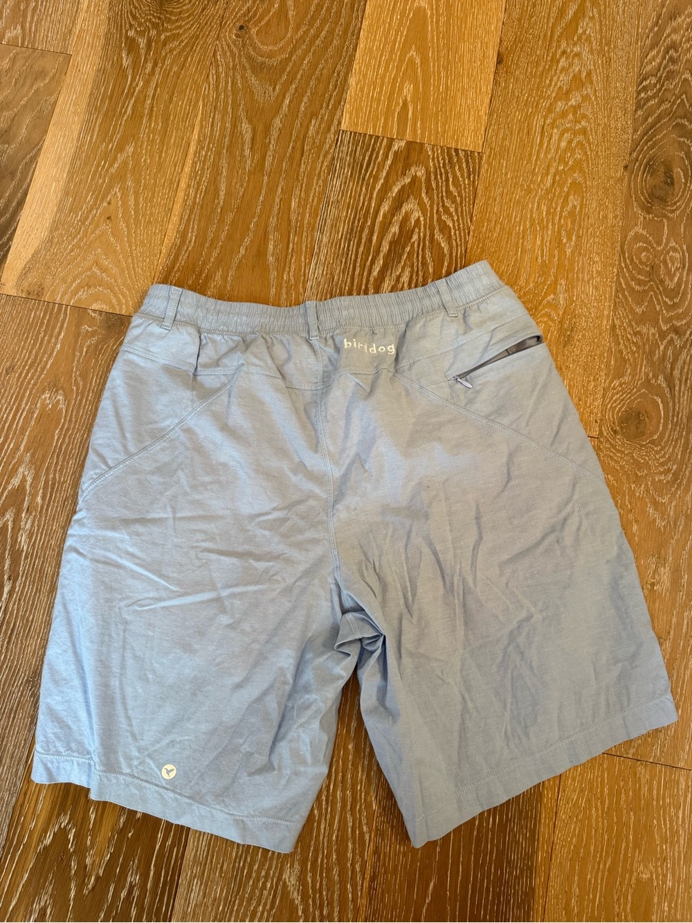 Birddogs Oxford Chino Shorts Light Blue Cotton Blend Men's Size L - Picture 3 of 7